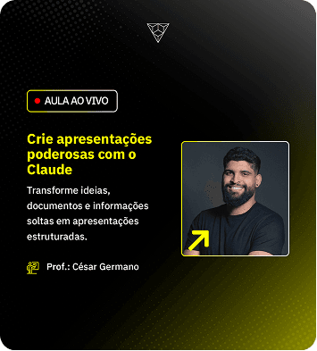 Crie apresentações com o Claude