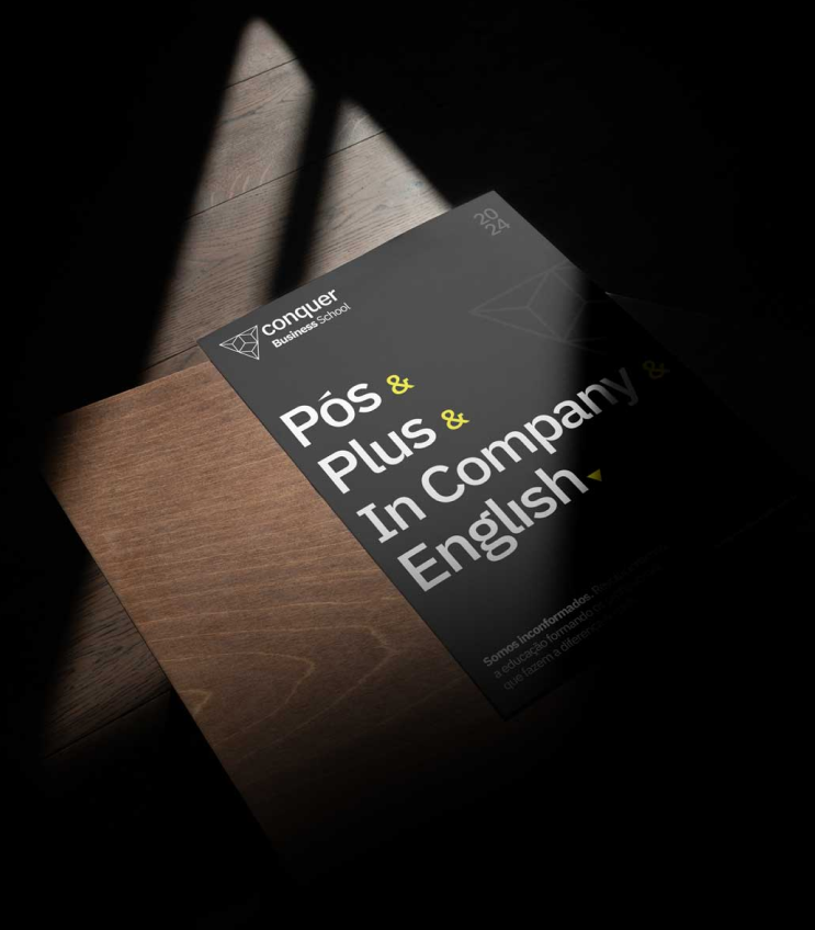 Poster O que é a Conquer Business School?