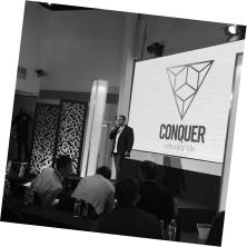 Aprovação do projeto da Conquer no Vale do Silício.